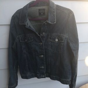 Faded Glory Ladies Blue Denim Jacket sz XL